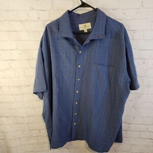 Men's Island Shores button-down shirt, size 3XL